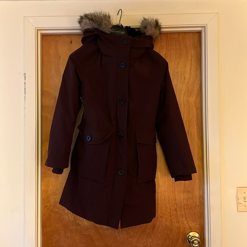 Uniqlo women’s down coat | size: S
